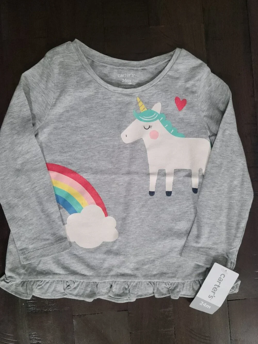 Long Sleeve Unicorn Shirt